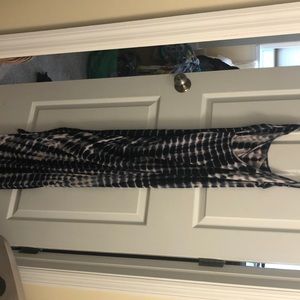Tie dye maxi dress